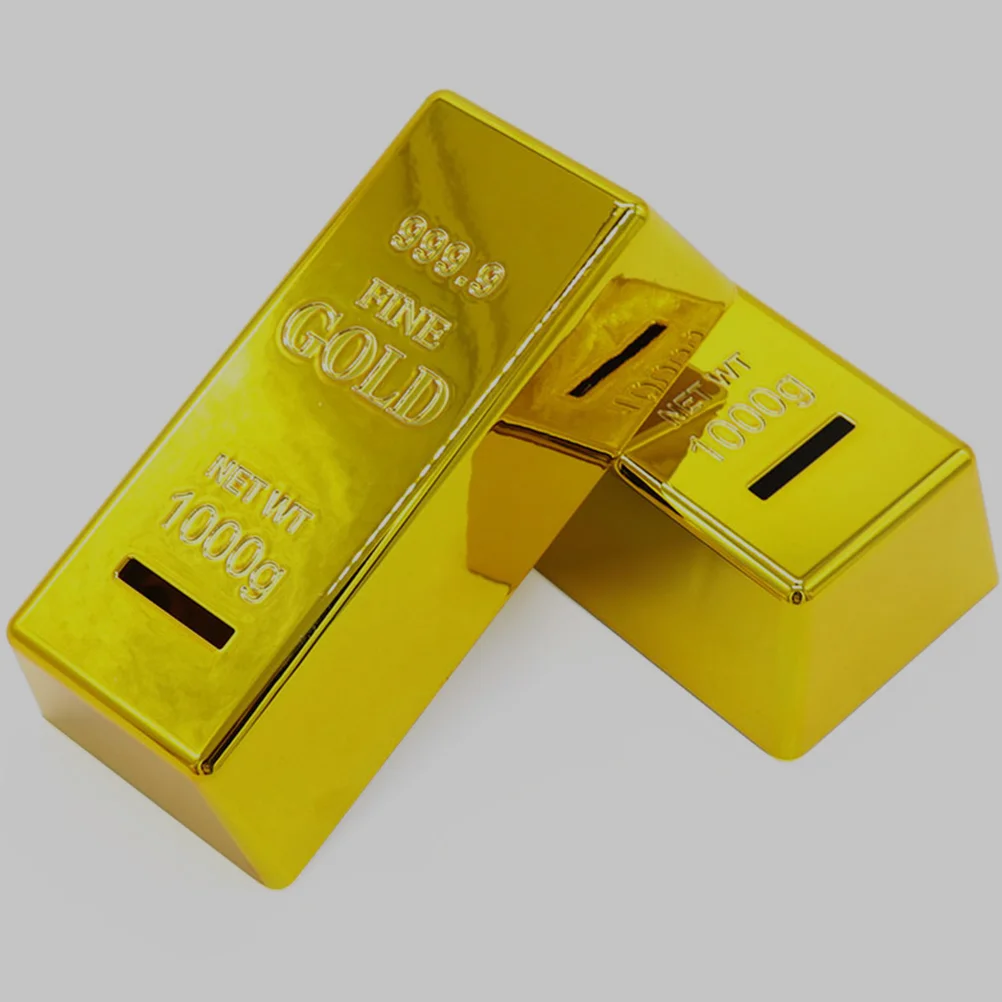 Modeling Gold Bullion Piggy Bank Desktop Decor Decorative Bar Plastic Simulation
Modeling Gold Bullion Piggy Bank Desktop Decor Decorative Bar Plastic Simulation