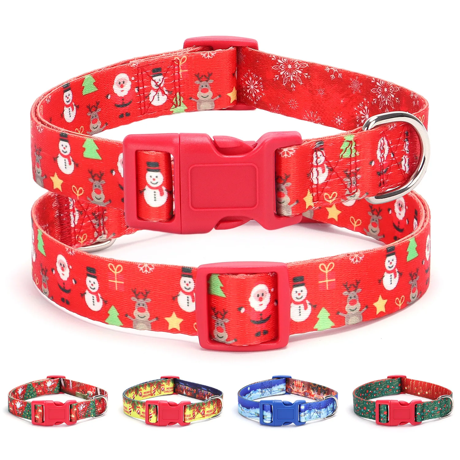 Christmas Pet Collar Leash With Christmas Dog Leash Printed Santa Claus Dog Collar
Christmas Pet Collar Leash With Christmas Dog Leash Printed Santa Claus Dog Collar