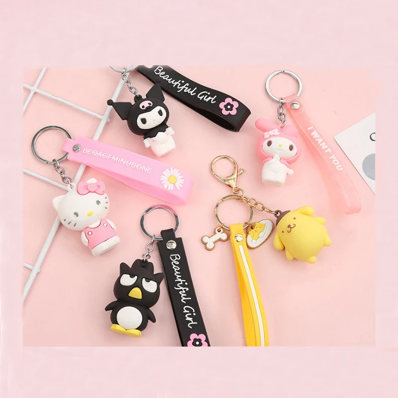 Kawaii Sanrio серия Kuromi Melody Cinnamorol Hello KT креативный модный мультяшный персонаж искусственная кукла брелок подвеска
Kawaii Sanrio серия Kuromi Melody Cinnamorol Hello KT креативный модный мультяшный персонаж искусственная кукла брелок подвеска