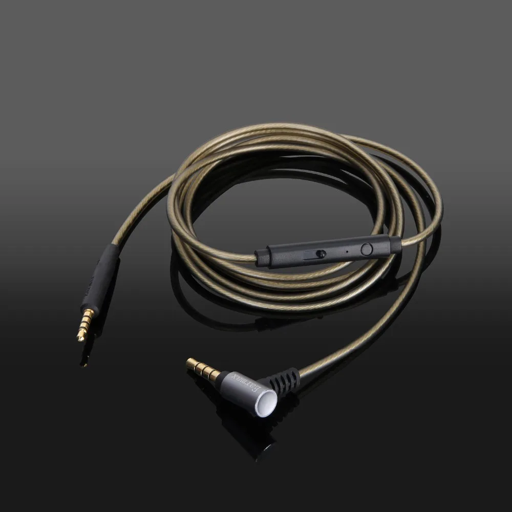 Silver Coated Audio Cable with Mic For beyerdynamic DT 240 Pro DT240Pro headphones
Silver Coated Audio Cable with Mic For beyerdynamic DT 240 Pro DT240Pro headphones