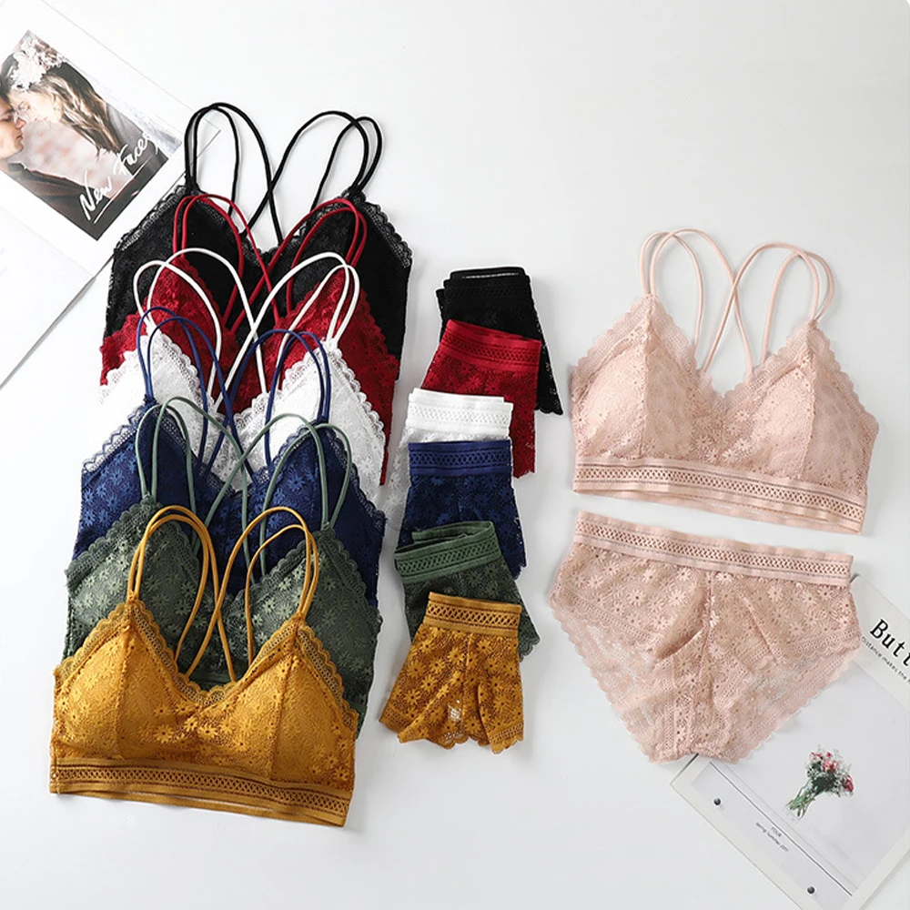 Sexy G-String Women Lace Bra Sets Seamless Underwear Active Bra Thong Lingerie Set Ultrathin Fitness Crop Top Underwear
Sexy G-String Women Lace Bra Sets Seamless Underwear Active Bra Thong Lingerie Set Ultrathin Fitness Crop Top Underwear