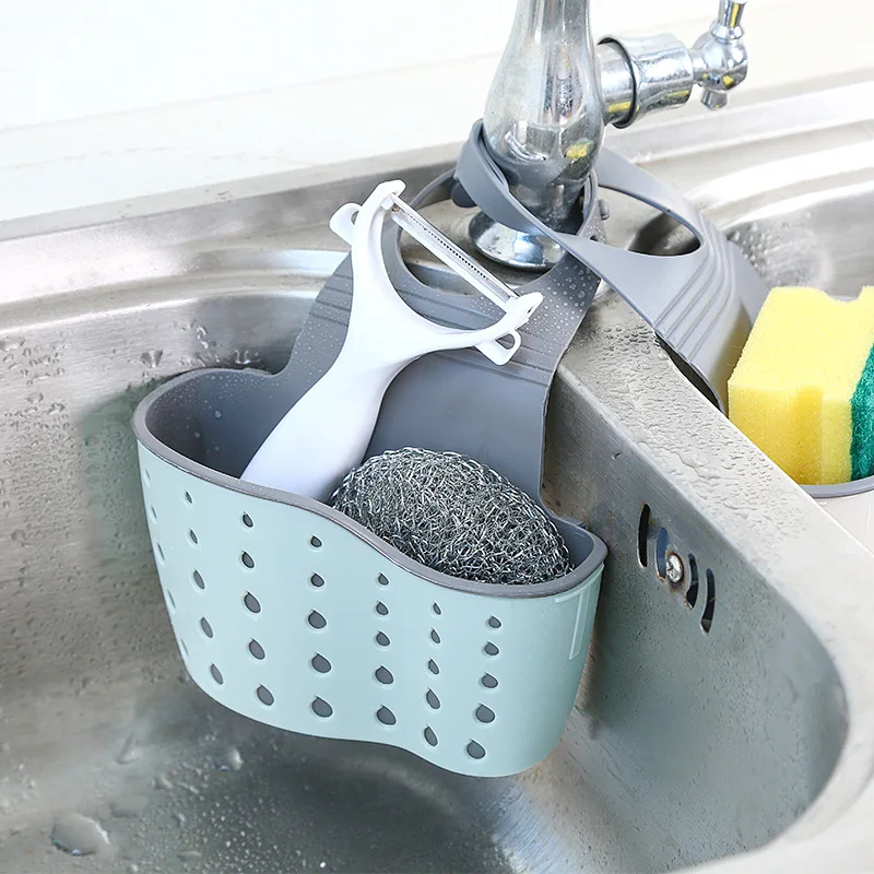 Sink Shelf Soap Sponge Drain Rack Hanging Bag Kitchen Accessorie Bathroom Holder Strap Faucet Storage Basket with Drain Holes
Sink Shelf Soap Sponge Drain Rack Hanging Bag Kitchen Accessorie Bathroom Holder Strap Faucet Storage Basket with Drain Holes
