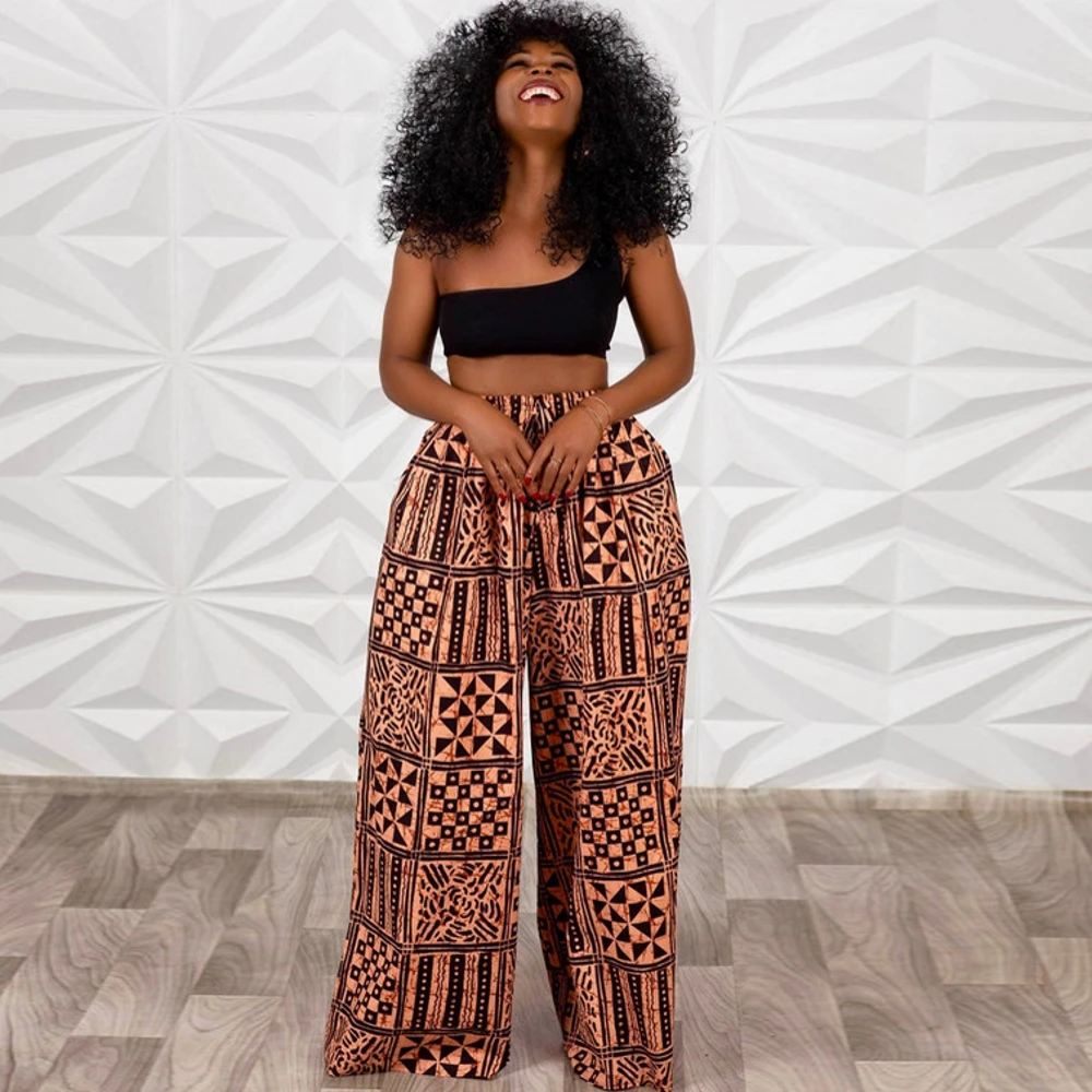 Polyester African Ladies Clothes Dashiki Print Trousers Elastic Waist Ankara Fashion High Harem Pant African Pants For Women
Polyester African Ladies Clothes Dashiki Print Trousers Elastic Waist Ankara Fashion High Harem Pant African Pants For Women