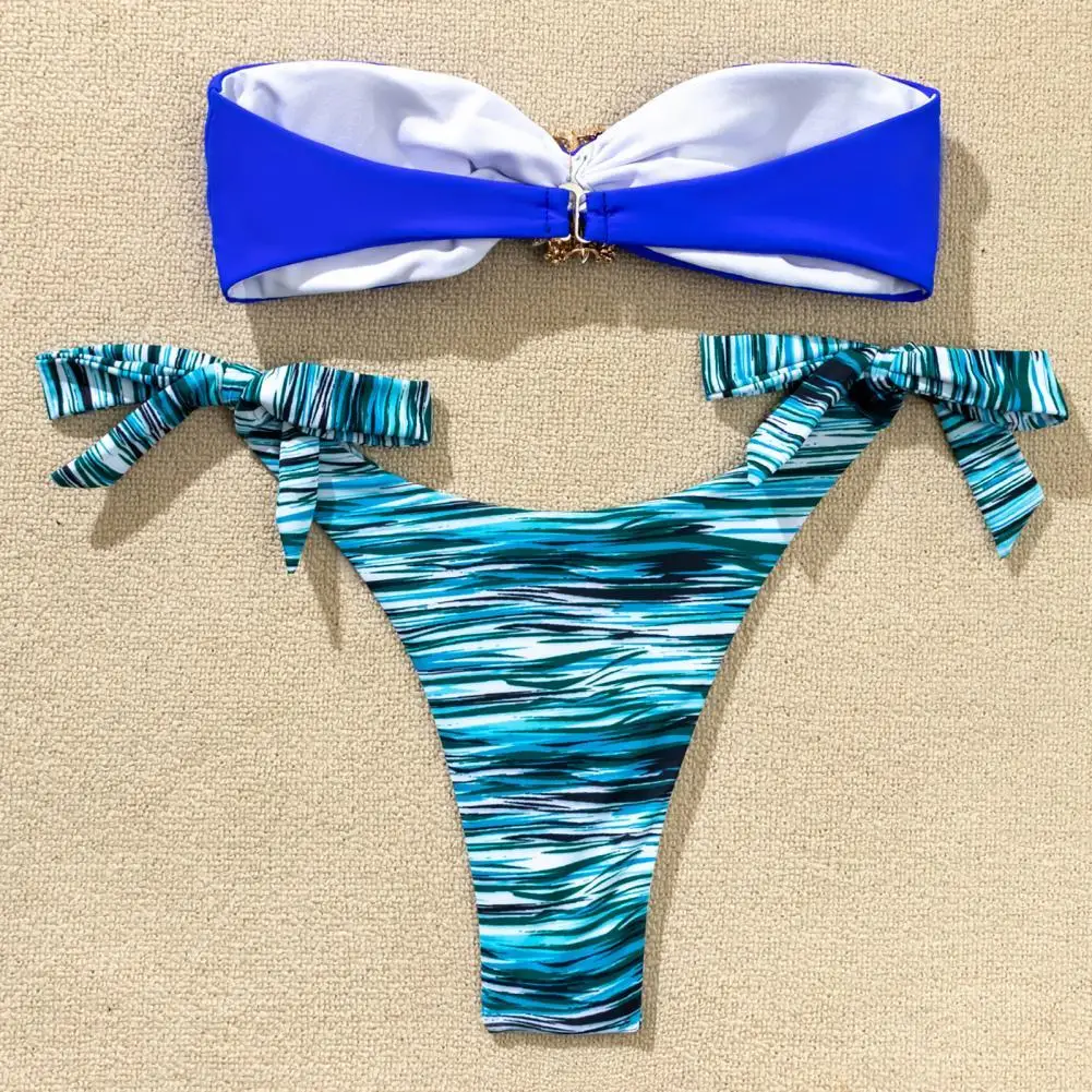 Terrific Women Swimsuit Padded Creative Wear-resistant Summer Swimwear Set Swimwear Set Bathing Suit 2 Pcs/Set
Terrific Women Swimsuit Padded Creative Wear-resistant Summer Swimwear Set Swimwear Set Bathing Suit 2 Pcs/Set