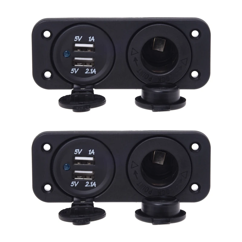 2X Car Cigarette Lighter Socket Adapter Charger 2 USB Ports 12V For Car Auto Moto
2X Car Cigarette Lighter Socket Adapter Charger 2 USB Ports 12V For Car Auto Moto