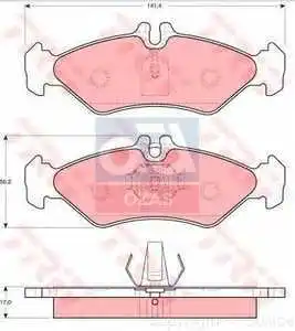 Код магазина: GDB1262 для задней тормозной колодки 06 LT28-
Код магазина: GDB1262 для задней тормозной колодки 06 LT28-