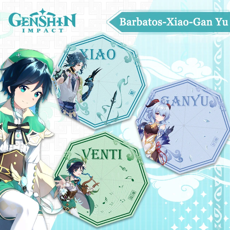 Genshin Impact Cartoons Anime Manga Game Peripheral Folding Umbrella Barbatos Gan Yu Xiao Parasol Sunny And Rainy Umbrella
Genshin Impact Cartoons Anime Manga Game Peripheral Folding Umbrella Barbatos Gan Yu Xiao Parasol Sunny And Rainy Umbrella