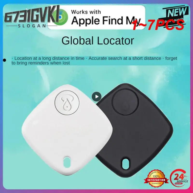 

1~7PCS Smart Tag Mini GPS Tracker Locator Anti-lost iTag for Elderly Children Key Wallet Pets Finder Works with