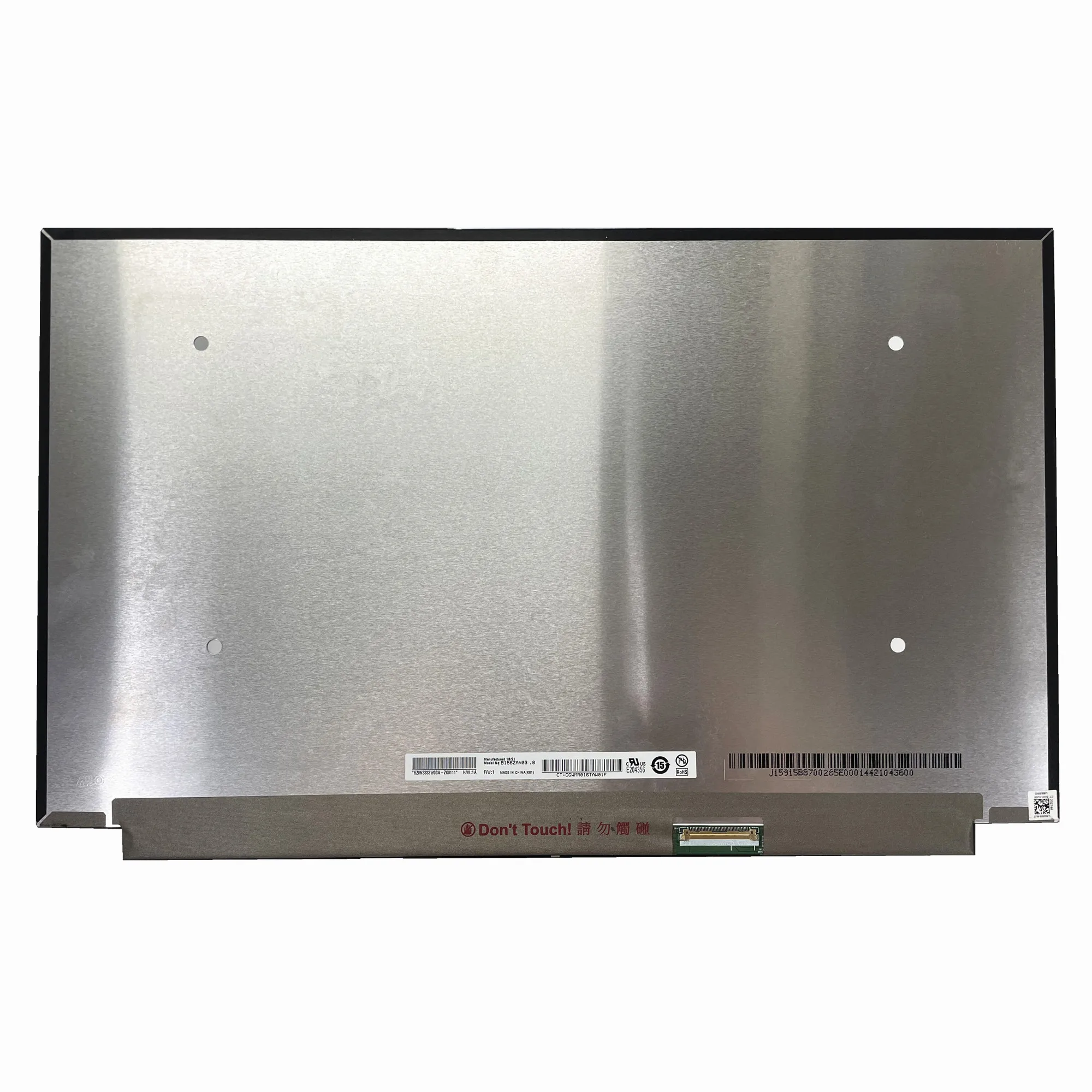 B156ZAN03.0 подходит для B156ZAN03.3 15,6 "4K панель ЖК-экрана ноутбука 3840*2160 EDP 40 контактов 72% NTSC
B156ZAN03.0 подходит для B156ZAN03.3 15,6 "4K панель ЖК-экрана ноутбука 3840*2160 EDP 40 контактов 72% NTSC