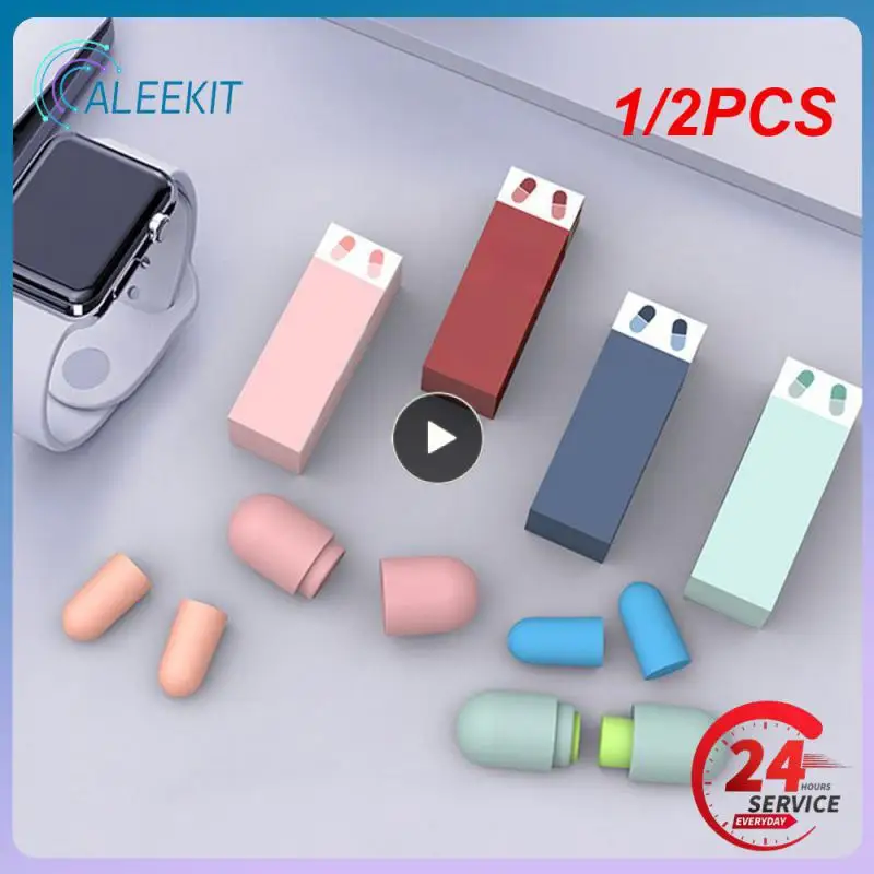 1/2PCS Soundproof Sleeping Ear Plugs Earplugs For Sleep Special Mute Soft Slow Rebound Student Anti-Noise Protection Anti Ronco
1/2PCS Soundproof Sleeping Ear Plugs Earplugs For Sleep Special Mute Soft Slow Rebound Student Anti-Noise Protection Anti Ronco
