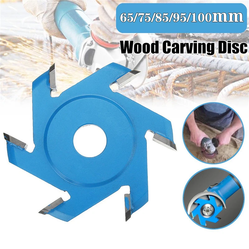 65/75/85/95/100mm Tungsten Steel Milling Cutter Wood Carving Disc Root Carving Digging Woodworking Tea Tray Making Carving Tool
65/75/85/95/100mm Tungsten Steel Milling Cutter Wood Carving Disc Root Carving Digging Woodworking Tea Tray Making Carving Tool