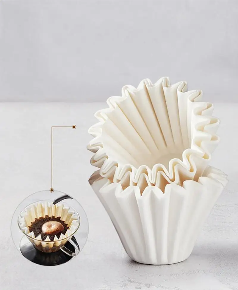 Pour-over Coffee Filter Paper Cake Cup Origami Filter Cup Household Boxed Bags Coffee Filter
Pour-over Coffee Filter Paper Cake Cup Origami Filter Cup Household Boxed Bags Coffee Filter
