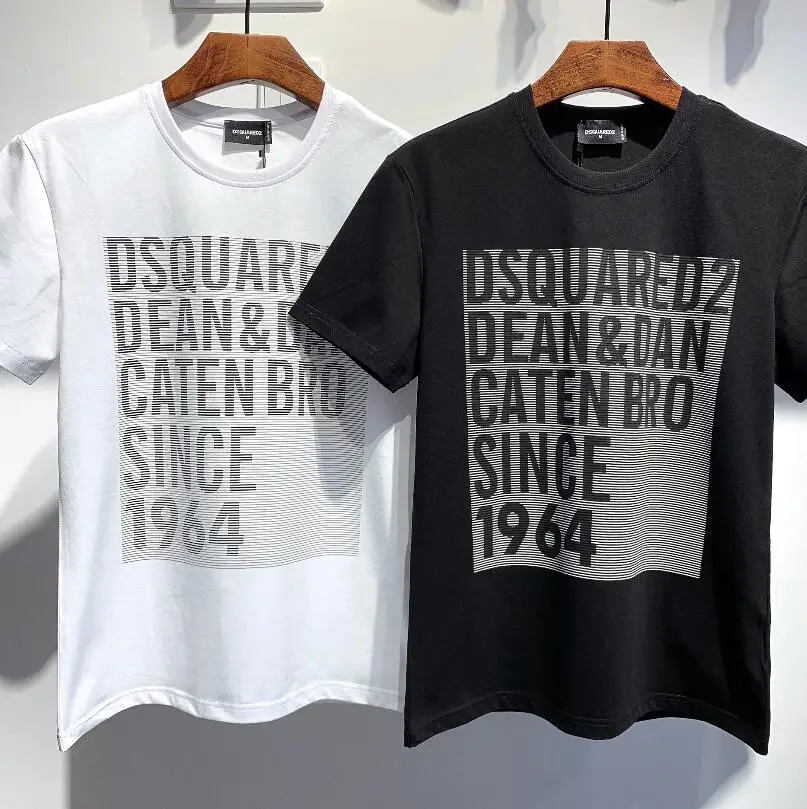 Men Letter Print T-Shirts Italian Dsquared2 Brand Summer T-Shirts Vrouwen Korte Mouwen Harajuku Men Short Sleeve Casual T-Shirts
Men Letter Print T-Shirts Italian Dsquared2 Brand Summer T-Shirts Vrouwen Korte Mouwen Harajuku Men Short Sleeve Casual T-Shirts