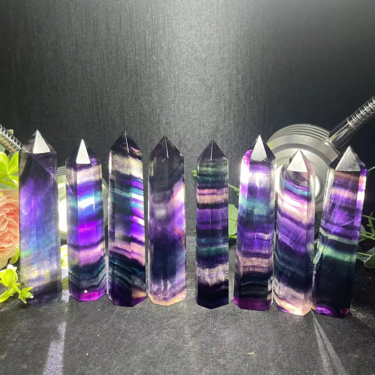 Природный кристалл, волшебная палочка, энергетическая башня, семь фотоблесток для исцеления
Природный кристалл, волшебная палочка, энергетическая башня, семь фотоблесток для исцеления