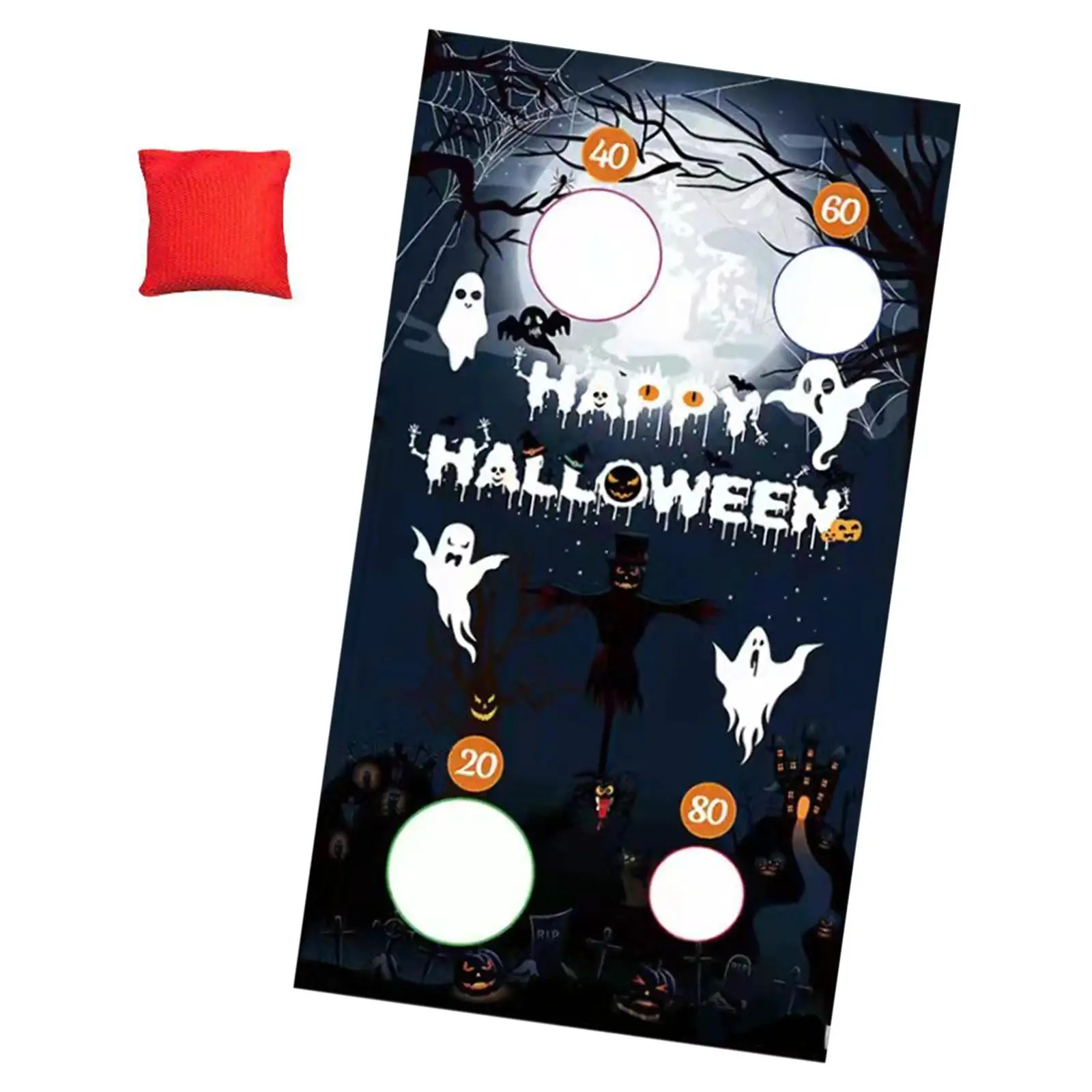 Reusable Halloween Toss Game Sandbag Throwing Party Favor for Courtyard Garden Outdoor Game Activities
Reusable Halloween Toss Game Sandbag Throwing Party Favor for Courtyard Garden Outdoor Game Activities