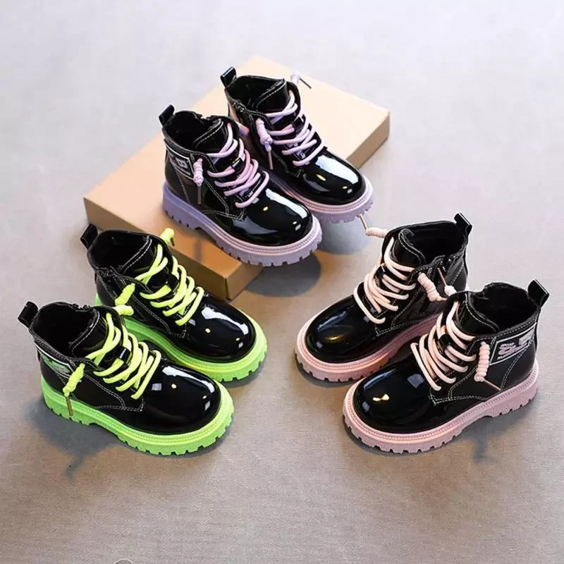 NEW 2023 Martin Boots Fashion Leather Boots Autumn Winter Non-slip Warm Children's Martin Boots Kids Shoes Sneakers
NEW 2023 Martin Boots Fashion Leather Boots Autumn Winter Non-slip Warm Children's Martin Boots Kids Shoes Sneakers