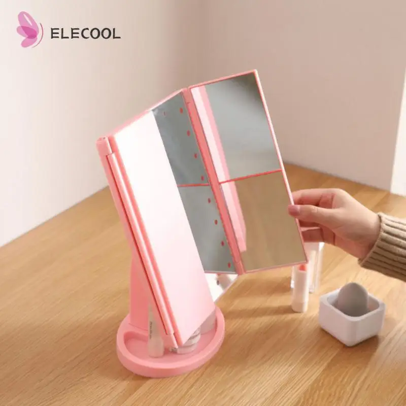 Складное декоративное зеркало с тремя открывающимися диммерами из АБС-пластика
Складное декоративное зеркало с тремя открывающимися диммерами из АБС-пластика