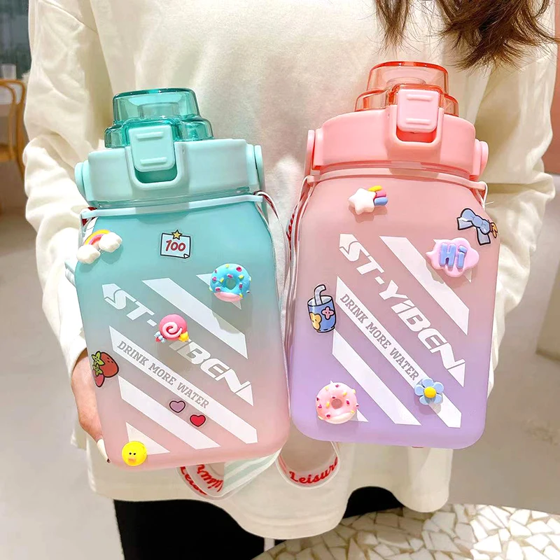 1500ml Water Bottle Drinking Bottle Sports Cartoon Sticker Portable Reusable Large Capacity Plastic Cup
1500ml Water Bottle Drinking Bottle Sports Cartoon Sticker Portable Reusable Large Capacity Plastic Cup
