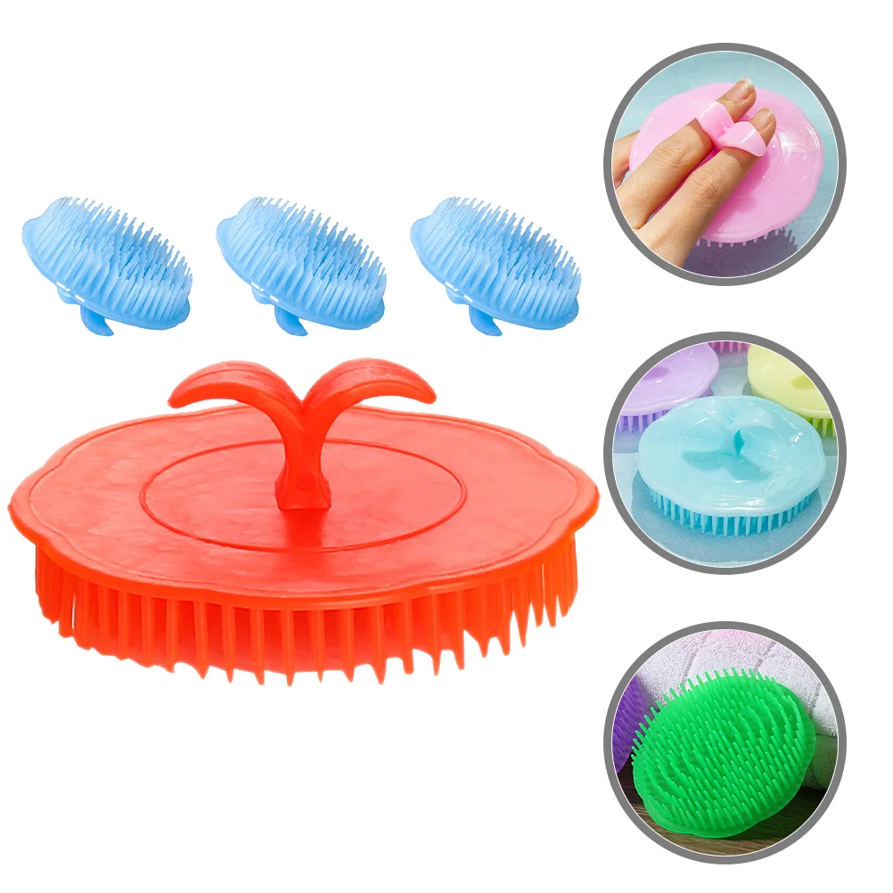 4 Pcs Massage Shampoo Brush Men's Hair Exfoliator Scrubber Shower Scalp Massager Dandruff Head Man
4 Pcs Massage Shampoo Brush Men's Hair Exfoliator Scrubber Shower Scalp Massager Dandruff Head Man