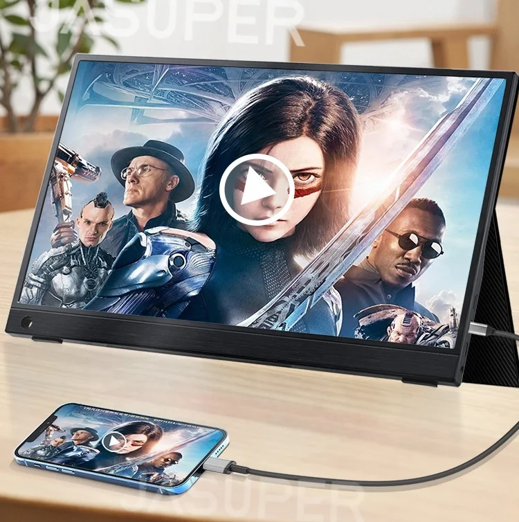 Computer Portable Lcd Monitor 1920*1080 ips 13.3 inch Portable Monitor PC Monitor Gaming USB HD Type-C for Laptop PS4 X-box
Computer Portable Lcd Monitor 1920*1080 ips 13.3 inch Portable Monitor PC Monitor Gaming USB HD Type-C for Laptop PS4 X-box