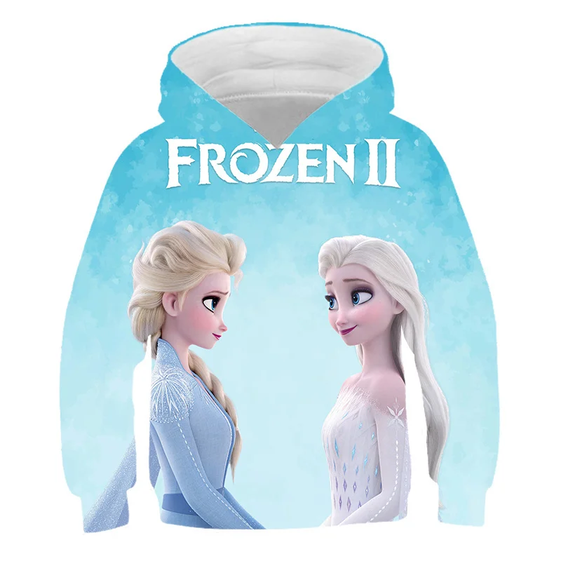 Fashion Frozen 2 Hoodies Printing 3D Girls Elsa Anna Princess Long Sleeve Sweatshirts Spring Autumn Hooded Tops 1-14 Years Old
Fashion Frozen 2 Hoodies Printing 3D Girls Elsa Anna Princess Long Sleeve Sweatshirts Spring Autumn Hooded Tops 1-14 Years Old