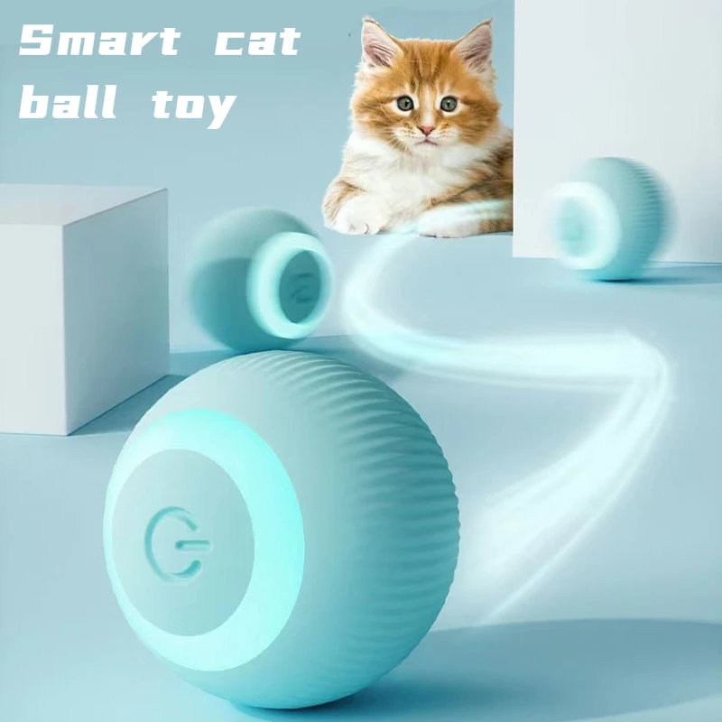 Electric Pet Ball Toy Automatic Rolling Smart Cat Toys for Dog Puppy Training Self-moving Kitten Indoor Interactive Rotating Toy
Electric Pet Ball Toy Automatic Rolling Smart Cat Toys for Dog Puppy Training Self-moving Kitten Indoor Interactive Rotating Toy