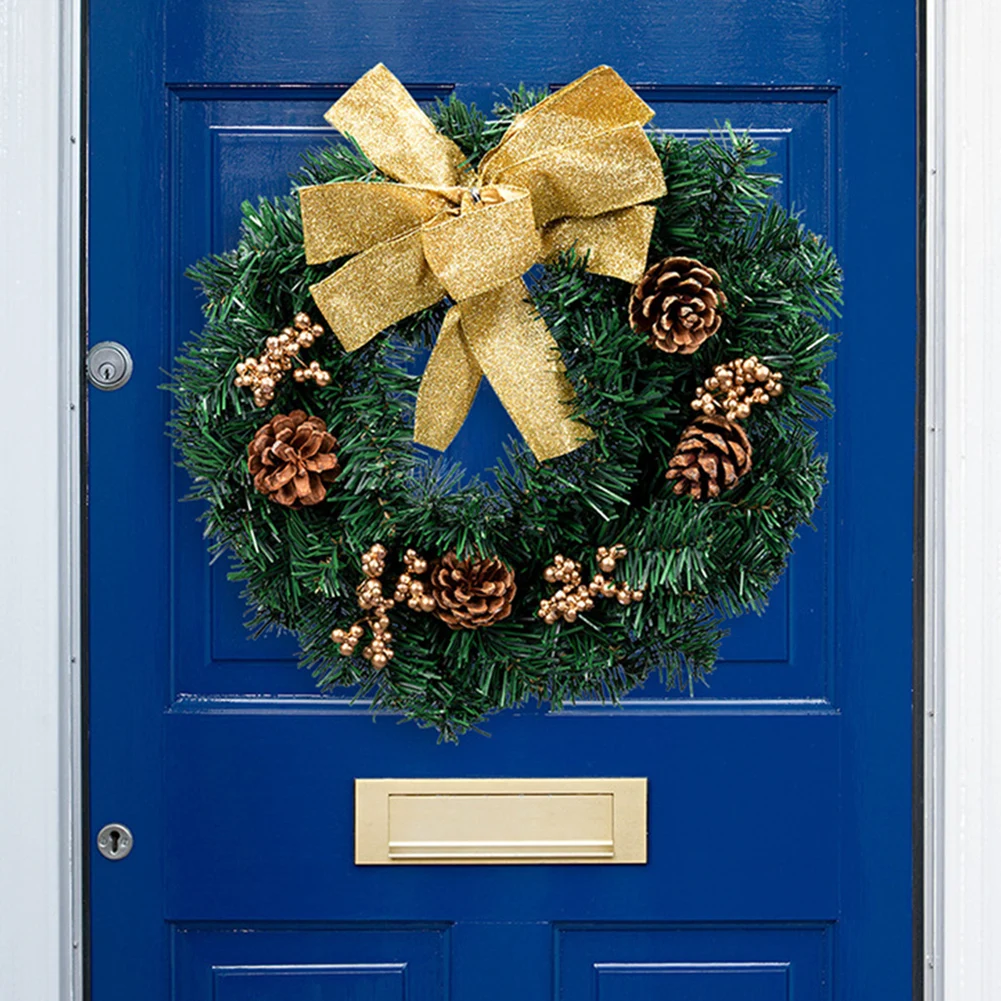 Garland Wreath Artificial Christmas Decoration Door Wreath Garland Hanging Decor Realistic Christmas Decoration
Garland Wreath Artificial Christmas Decoration Door Wreath Garland Hanging Decor Realistic Christmas Decoration