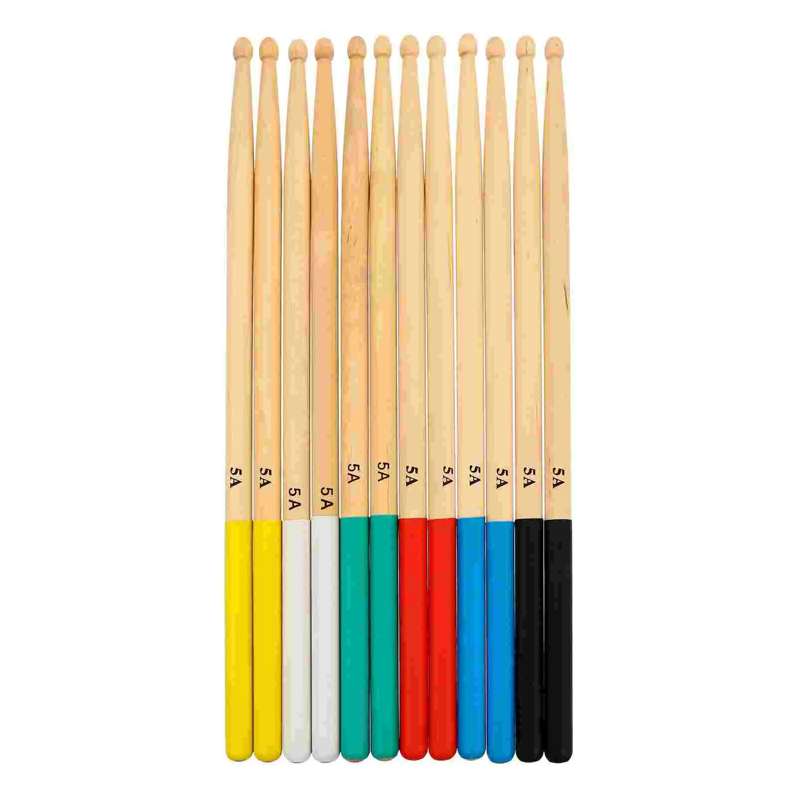 6 Pairs Colorful Professional Maple Wood Drum Sticks 5A Classic Practical Drum Sticks Drum Instrument Accessories
6 Pairs Colorful Professional Maple Wood Drum Sticks 5A Classic Practical Drum Sticks Drum Instrument Accessories