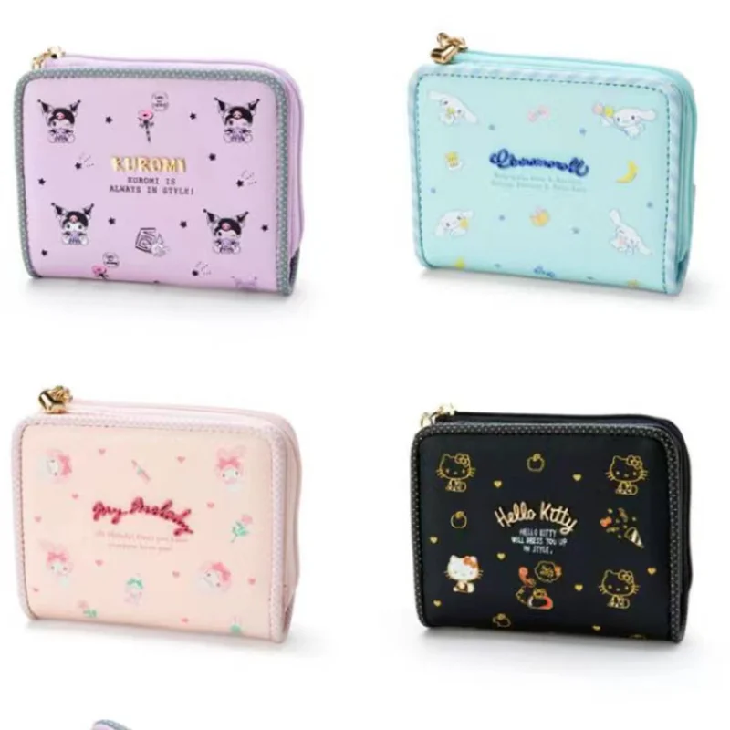 11cm Cartoon Anime My Melody KT Cat Cinnamoroll Purin Dog Kawaii PU Wallet Cute Modeling Zipper Folded Card Case Woman Wallet
11cm Cartoon Anime My Melody KT Cat Cinnamoroll Purin Dog Kawaii PU Wallet Cute Modeling Zipper Folded Card Case Woman Wallet