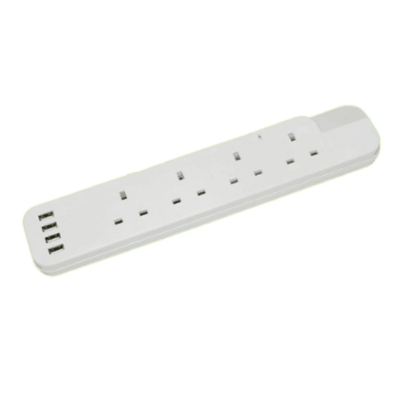 Power Board With 4 Sockets 4 USB Ports With 2M Cable Length Overload Protection Device For Home Office(UK Plug)
Power Board With 4 Sockets 4 USB Ports With 2M Cable Length Overload Protection Device For Home Office(UK Plug)