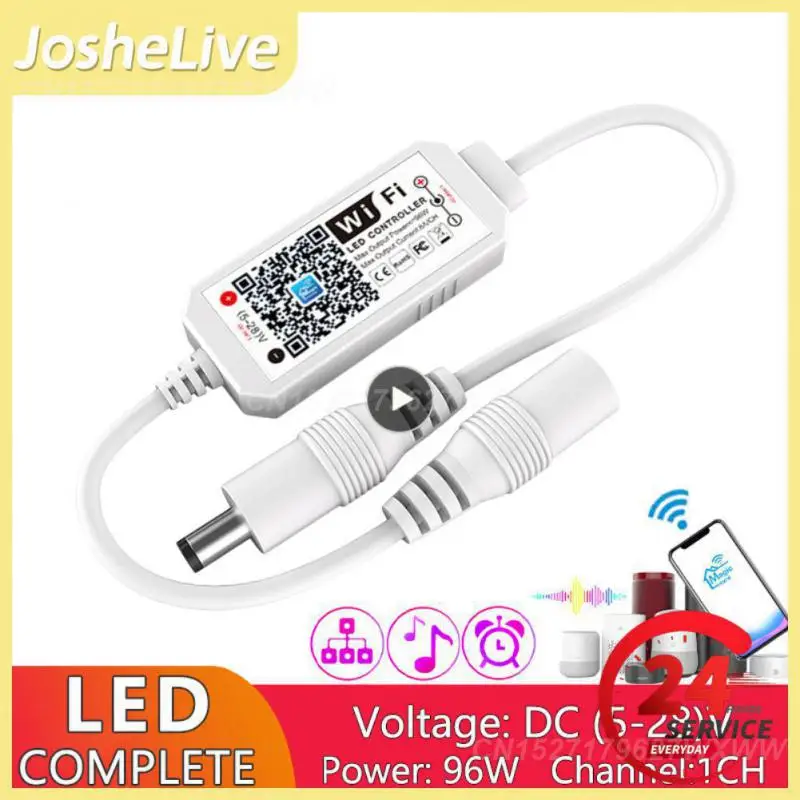 1~10PCS Home Wifi LED Strip Light Controller APP Voice Control for Single Color Tape Lights Dimmer Work with Alexa Google
1~10PCS Home Wifi LED Strip Light Controller APP Voice Control for Single Color Tape Lights Dimmer Work with Alexa Google