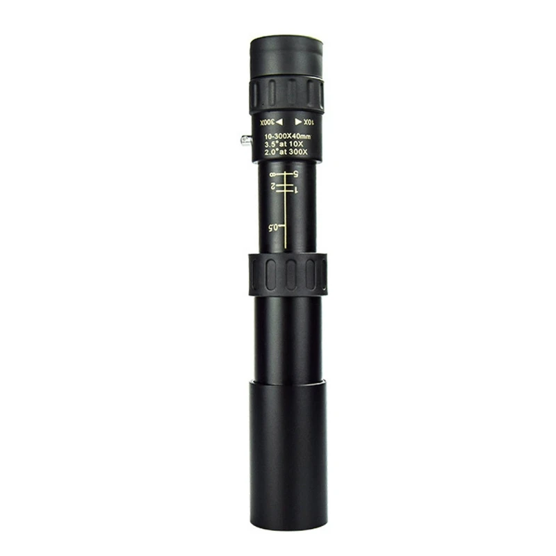 4K 10-300x40mm Zoom Stretchable Monocular Telescope with Phone Mount and Tripod Stand Monoculars for Birdwatching
4K 10-300x40mm Zoom Stretchable Monocular Telescope with Phone Mount and Tripod Stand Monoculars for Birdwatching