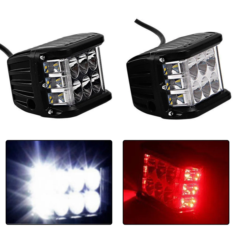 4inch 45W LED Work Light Bar Spot Pods Offroad Fog Lamp Pickup Truck White&Red IP67 Waterproof Working Light Mounting Bracket
4inch 45W LED Work Light Bar Spot Pods Offroad Fog Lamp Pickup Truck White&Red IP67 Waterproof Working Light Mounting Bracket