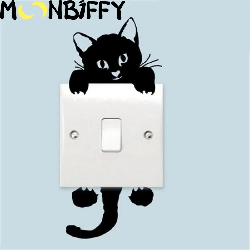 1 Piece DIY Home Improvement Black Funny Cat Switch Sticker Wall Sticker Home Decor Bedroom Living Room Decor
1 Piece DIY Home Improvement Black Funny Cat Switch Sticker Wall Sticker Home Decor Bedroom Living Room Decor