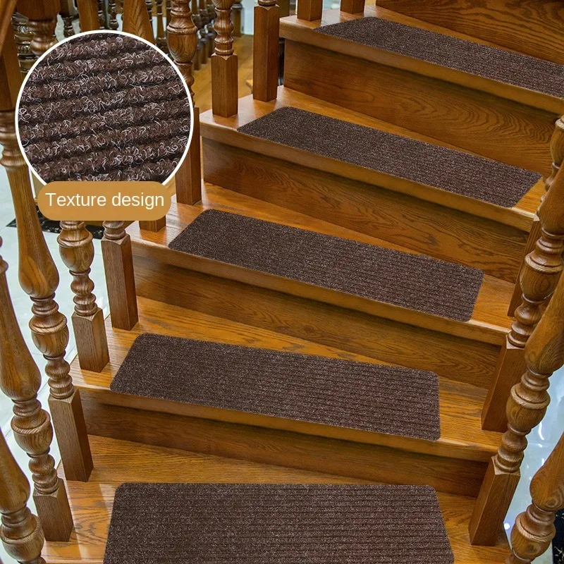 20x76cm Soft Stair Stepping Mat Variety Pattern Self-adhesive Non-slip Water Absorption Stair Carpet Mat Protector Rug
20x76cm Soft Stair Stepping Mat Variety Pattern Self-adhesive Non-slip Water Absorption Stair Carpet Mat Protector Rug
