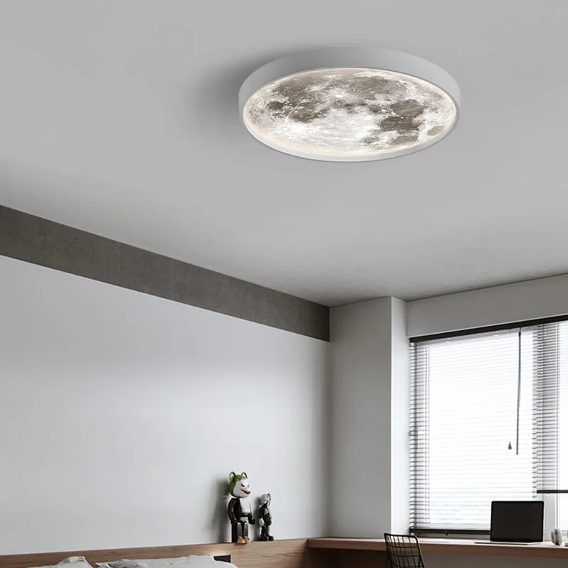 Creative Moon Ceiling Chandelier 2023 Modern 18/24W Ceiling Light Bedroom Lunar Pattern Panel Lamp For Living Room Home Decor
Creative Moon Ceiling Chandelier 2023 Modern 18/24W Ceiling Light Bedroom Lunar Pattern Panel Lamp For Living Room Home Decor