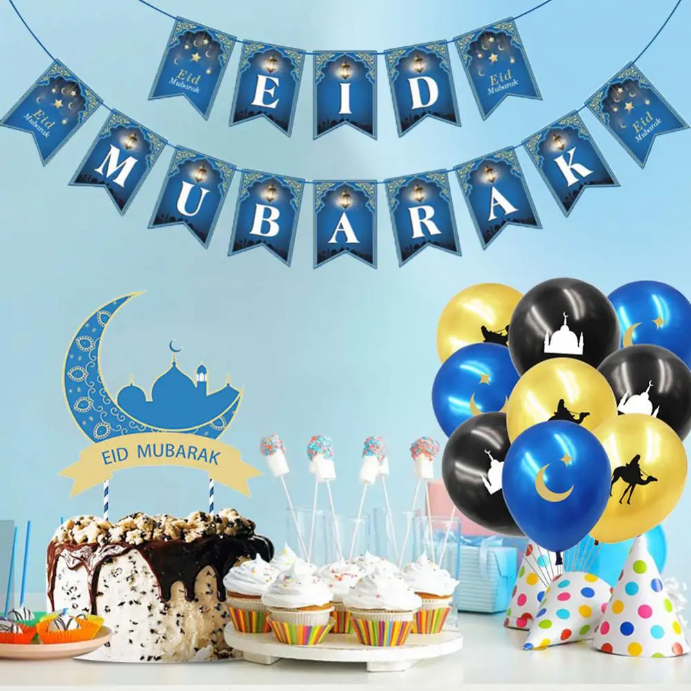 Ramadan Eid Mubarak Decoration Balloons Eid Mubarak Cake Flag Banner Balloons Ramadan Mubarak Muslim Islamic Party Decorations
Ramadan Eid Mubarak Decoration Balloons Eid Mubarak Cake Flag Banner Balloons Ramadan Mubarak Muslim Islamic Party Decorations
