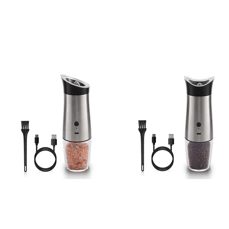 Electric Automatic Mill Pepper Salt Grinder Wireless Pepper Spice Grain Mills Porcelain Core Mill Kitchen Tools
Electric Automatic Mill Pepper Salt Grinder Wireless Pepper Spice Grain Mills Porcelain Core Mill Kitchen Tools