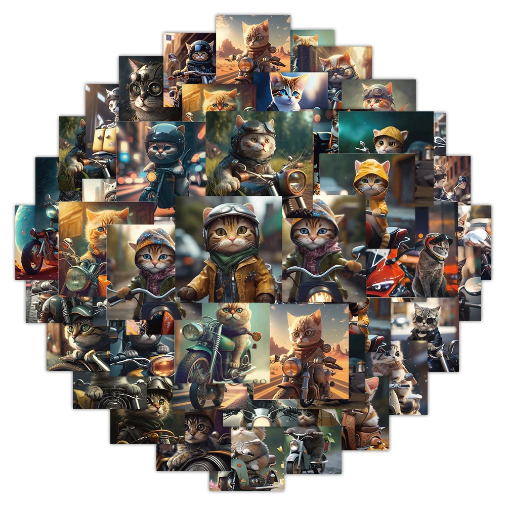10/60Pcs Cartoon Cute Cool Motorcycle Cat Varied Graffiti Stickers Notebook Laptop Travel Luggage Scrapbooking DIY Comics Gifts
10/60Pcs Cartoon Cute Cool Motorcycle Cat Varied Graffiti Stickers Notebook Laptop Travel Luggage Scrapbooking DIY Comics Gifts