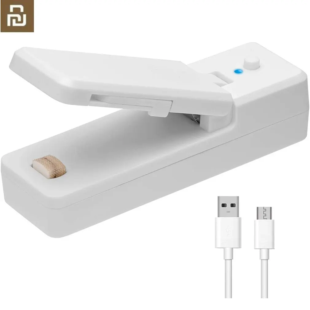 YOUPIN USB Charging Mini Sealing Machine Household Snack Plastic Packaging Bag Heat Sealing Machine Small Sealing Machine
YOUPIN USB Charging Mini Sealing Machine Household Snack Plastic Packaging Bag Heat Sealing Machine Small Sealing Machine
