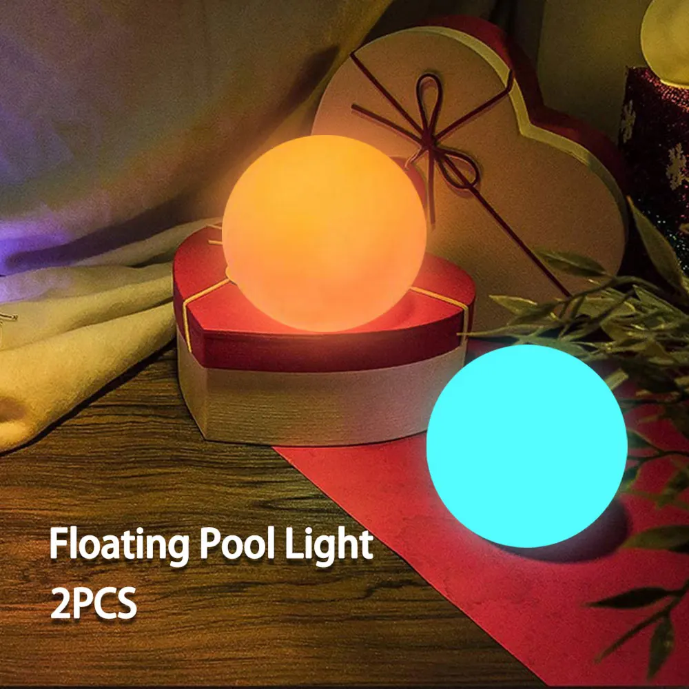 New LED Floating Pool Ball Lights RGB Color Changing Bathtub Night Light Hot Tub Gift Party Decoration Light
New LED Floating Pool Ball Lights RGB Color Changing Bathtub Night Light Hot Tub Gift Party Decoration Light