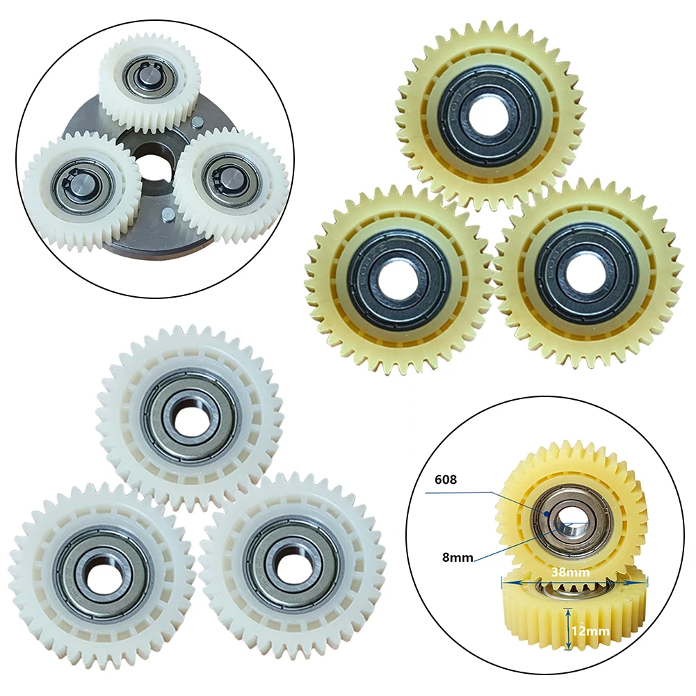1pc 36 Teeth Electric Bike Motor Gear With 608 Bearing E-Bike Wheel Hub Motor Planetary Gear Nylon + Stainless Steel Accessories
1pc 36 Teeth Electric Bike Motor Gear With 608 Bearing E-Bike Wheel Hub Motor Planetary Gear Nylon + Stainless Steel Accessories
