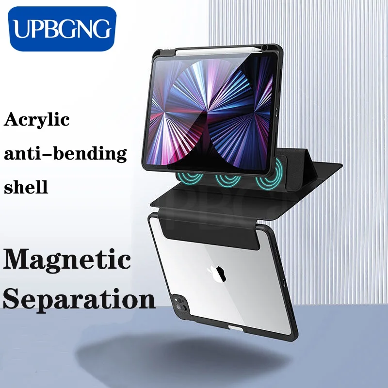 UPBGNG Case for iPad Mini 6 iPad Air 4 Air 5 iPad Pro 11 Magnetic Split Protective Case Magnet Separation iPad 10.2 Case
UPBGNG Case for iPad Mini 6 iPad Air 4 Air 5 iPad Pro 11 Magnetic Split Protective Case Magnet Separation iPad 10.2 Case