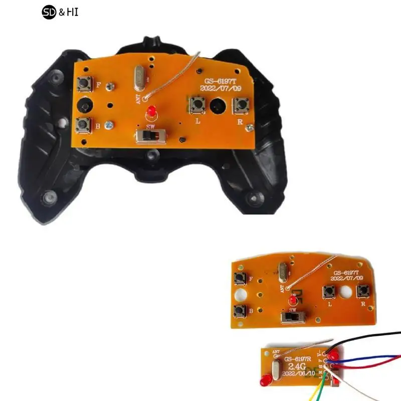 1 комплект 2,4G 4CH RC автомобильный пульт дистанционного управления печатная плата передатчик и приемник деталь с антенной радиосистема аксессуары для радиоуправляемых автомобилей
1 комплект 2,4G 4CH RC автомобильный пульт дистанционного управления печатная плата передатчик и приемник деталь с антенной радиосистема аксессуары для радиоуправляемых автомобилей