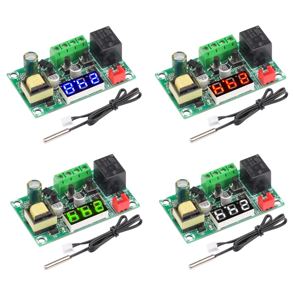 W1209 LED Digital Display Thermostat Thermostat 110-220V NTC Sensor Temperature Control Relay Output Thermostat Switch Board
W1209 LED Digital Display Thermostat Thermostat 110-220V NTC Sensor Temperature Control Relay Output Thermostat Switch Board