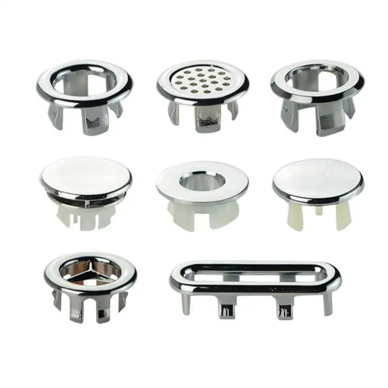 Bath Sink Round Ring Overflow Cover Spare Sink Basin Cap Kitchen Insert Chrome Hole Cover Cap Home Hollow Overflow Drain Cap
Bath Sink Round Ring Overflow Cover Spare Sink Basin Cap Kitchen Insert Chrome Hole Cover Cap Home Hollow Overflow Drain Cap