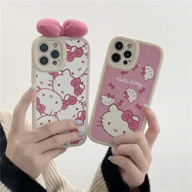 Hello Kitty Cartoon Imitation Leather Phone Case for iPhone 7/8Plus/Xs/X/Xr/11/12/13 Series Girlish Style Phone Case
Hello Kitty Cartoon Imitation Leather Phone Case for iPhone 7/8Plus/Xs/X/Xr/11/12/13 Series Girlish Style Phone Case
