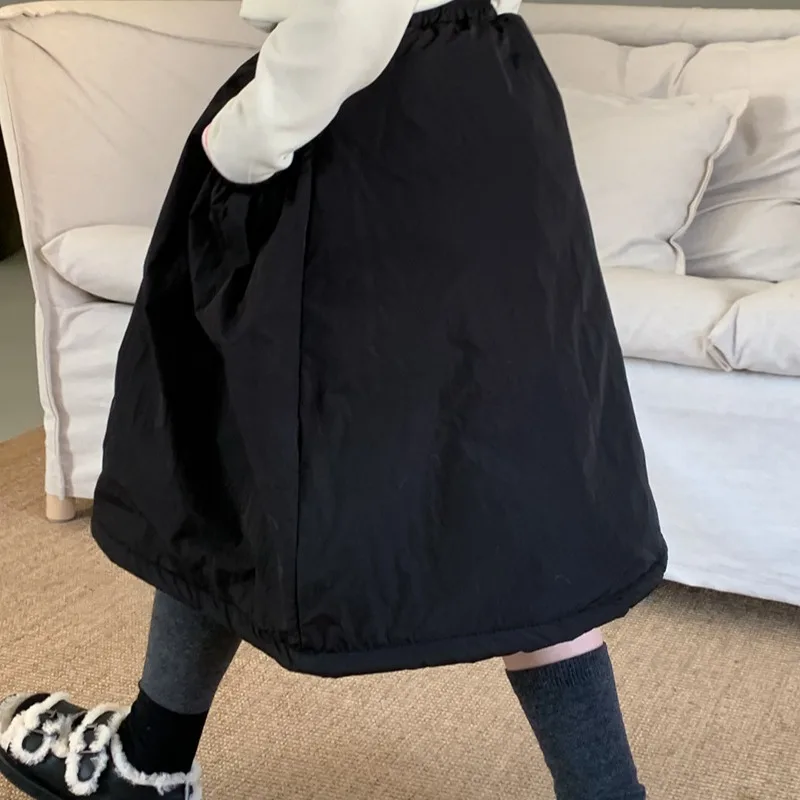 2023 Winter Middle and Big Children Girls Quilted to Keep Warm Cotton Dress Bud Skirt Casual Midi Dress
2023 Winter Middle and Big Children Girls Quilted to Keep Warm Cotton Dress Bud Skirt Casual Midi Dress