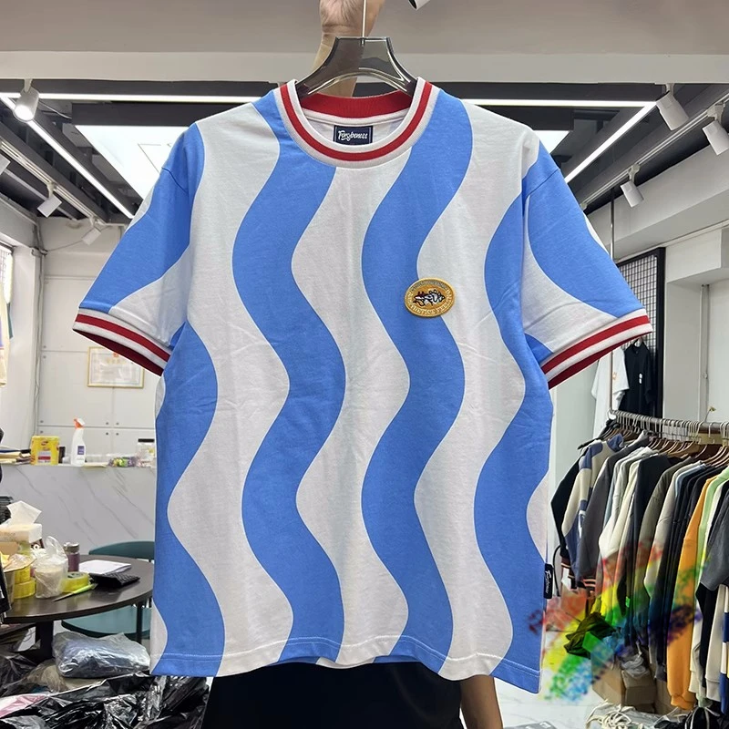 Футболка Мужская/женская с рисунком, винтажный Топ оверсайз в полоску, с номером 10, лучшее качество 
Футболка Мужская/женская с рисунком, винтажный Топ оверсайз в полоску, с номером 10, лучшее качество