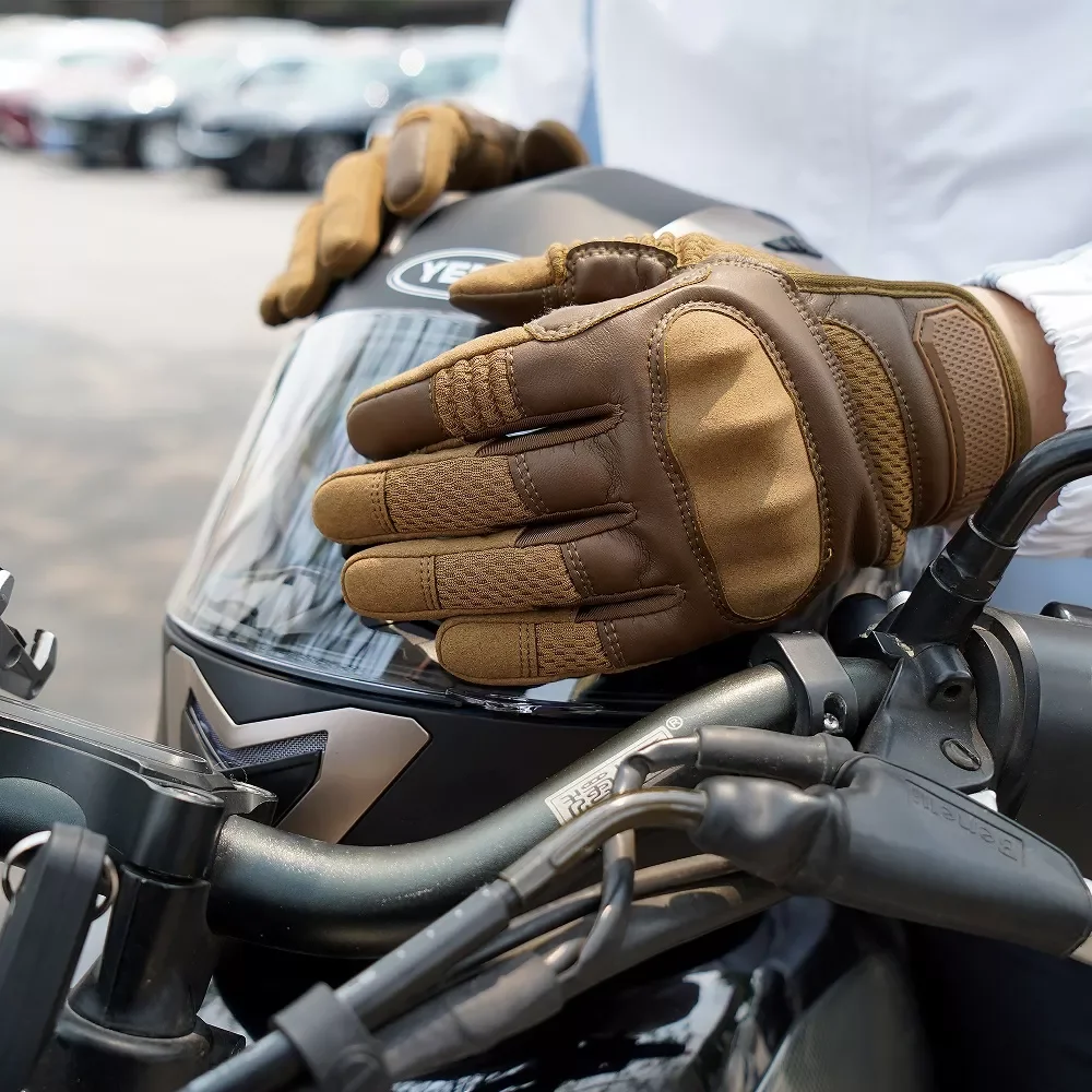 Leather Motorcycle Gloves Motocross Protection Tactical Fingerless Cycling Gloves For Men Protection Moto Accessorie
Leather Motorcycle Gloves Motocross Protection Tactical Fingerless Cycling Gloves For Men Protection Moto Accessorie
